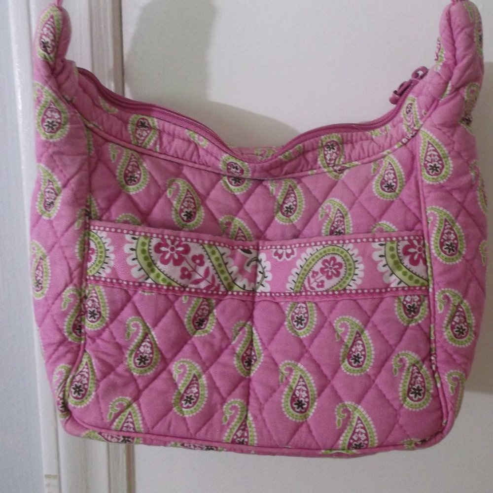 Vera Bradley Bermuda Pink 2005 Crossbody Purse